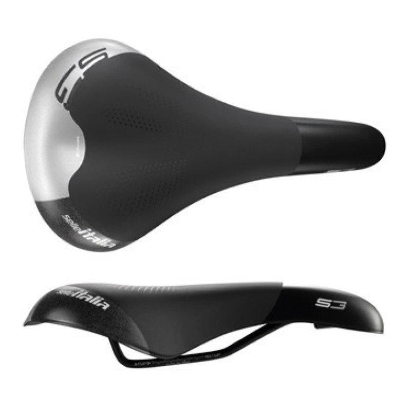 SELLE ITALIA S3 Saddle [L] Size: 7.3 x 11.0 inches