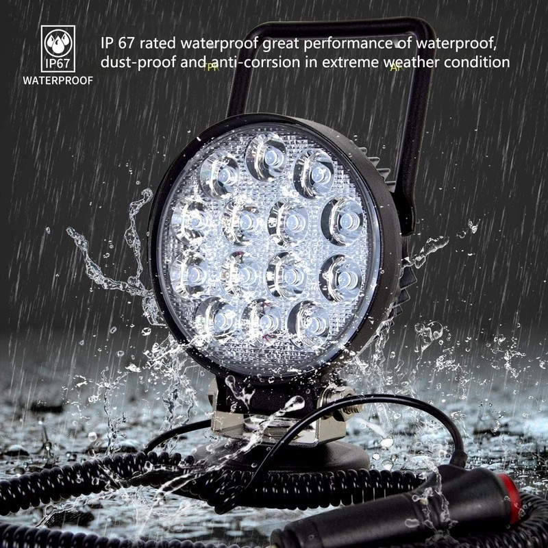 Willpower 1 x LED Work Light with Magnetic Base, 4.5