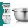 Enther Mixing Bowls - Set of 6 Stainless Steel Mixing