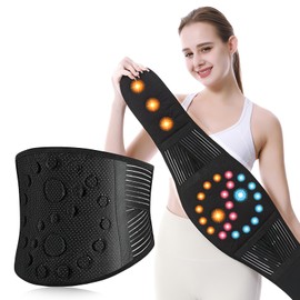 German Red Dot Award Winner Brand: Compression Supporter, Waist Supporter, Belt, Fixed Type, Excellent Breathability, 3D Knit Mesh Construction, Strong Fixation Support, Unisex (XL)