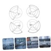 SAFIGLE 4 Pieces Protective Circle Drone Propeller Guard Anti-Collision Guard