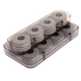 Kemelo 8/16Pieces Foam Winding Board Fishing Line Wire Shaft Bobbin Spools Tackle Box Gift,Fishing Tackle,21X6X3Cm