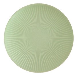 Marusan Kondo Dusty 22362 Plate, Tableware, Pottery, Bread Plate, 6.1 inches (15.5 cm), Green, Dishwasher Safe, Made in Japan