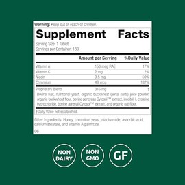 Cataplex GTF - Proceso estándar (180 tabletas)