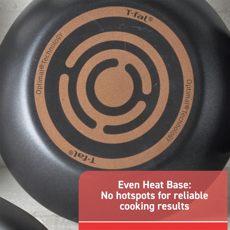 T-fal Signature Nonstick Cookware Set 12 Piece, Oven Broiler Safe