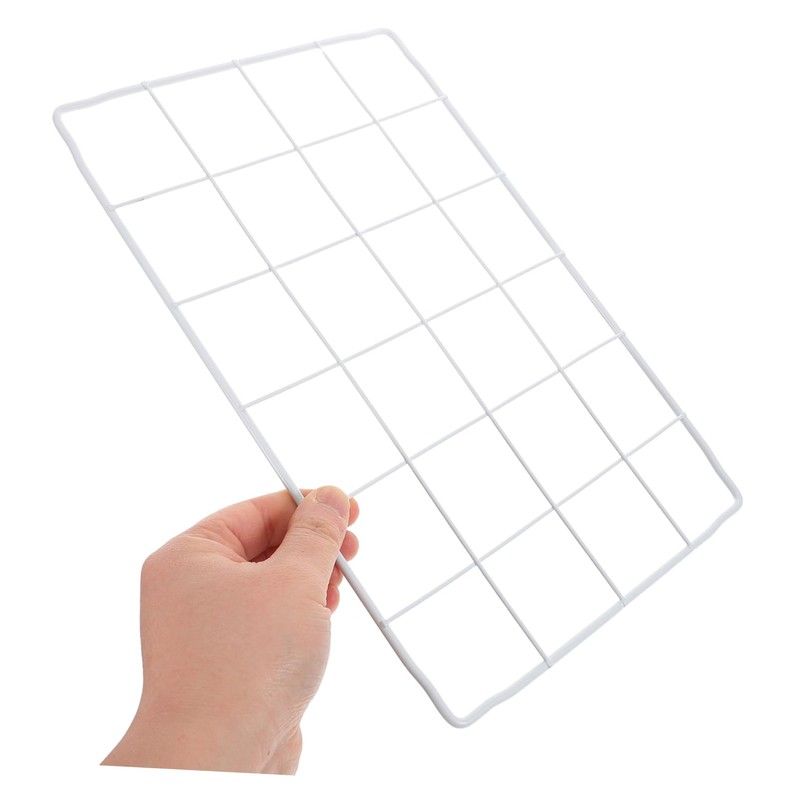 CIYODO Fridge Organizer Iron Wire Freezer Divider Partition Board Storage