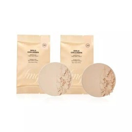 THE FACE SHOP 골드콜라겐 앰플 투웨이 팩트 (리필) 9.5g (2 Colors) 2122878 THE FACE SHOP Gold Collagen Ampoule Two-Way Pact (Refill) 9.5g (2 Colors) 2122878 [201 Apricot Beige]