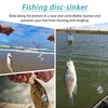 Sinker Coin Sinkers for Drifting Trolling Catfishing Saltwater Tackle Fishing