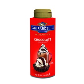 Ghirardelli Sauce, Chocolate, 16 Ounce Squeeze Bottle (Pack of 6)