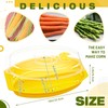 SiliFine 2 Pcs Microwave Corn Steamer with Lid Fast &