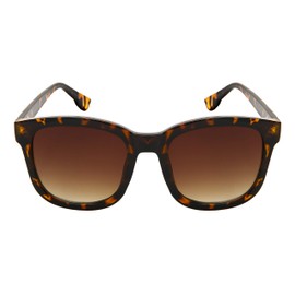 Edge I-Wear Vintage Round Square Sunglasses for Women Tinted Frame 34187-FLAP-3(DEMI.ap2)