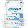 WaterWipes Plastic-Free Original Baby Wipes, 99.9% Water Based Wipes, Unscented