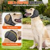 SlowTon Quiet Ears Dog Hoodie - 2 Pcs Ear Wrap