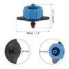 uxcell Pressure Compensating Dripper 2 GPH 8L/H Emitter for Garden