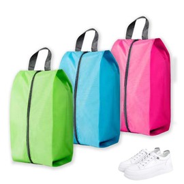 SULIUDAJI Pack of 3 Shoe Bags, Extra Large, Anti-Fouling and Waterproof Shoe Bags, Shoe Bag for Suitcases, Shoe Bag with Zip for Travel or Home Storage