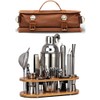 DUEBEL Bartender Kit | Professional 24-Piece Mixology Bar Tool Set