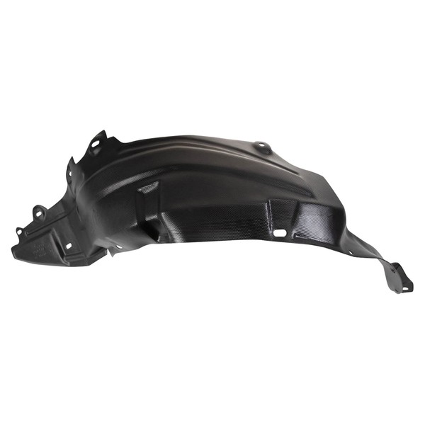 TRQ TRQ Front Left Inner Fender Liner Black Drivers Side