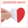 PATIKIL 1.8"x1.8" Heart Foam Stickers, 50Pcs EVA Self Adhesive Glitters