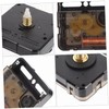 WHAMVOX 1 Set Silent Clock Movement with Classic Metal Hands