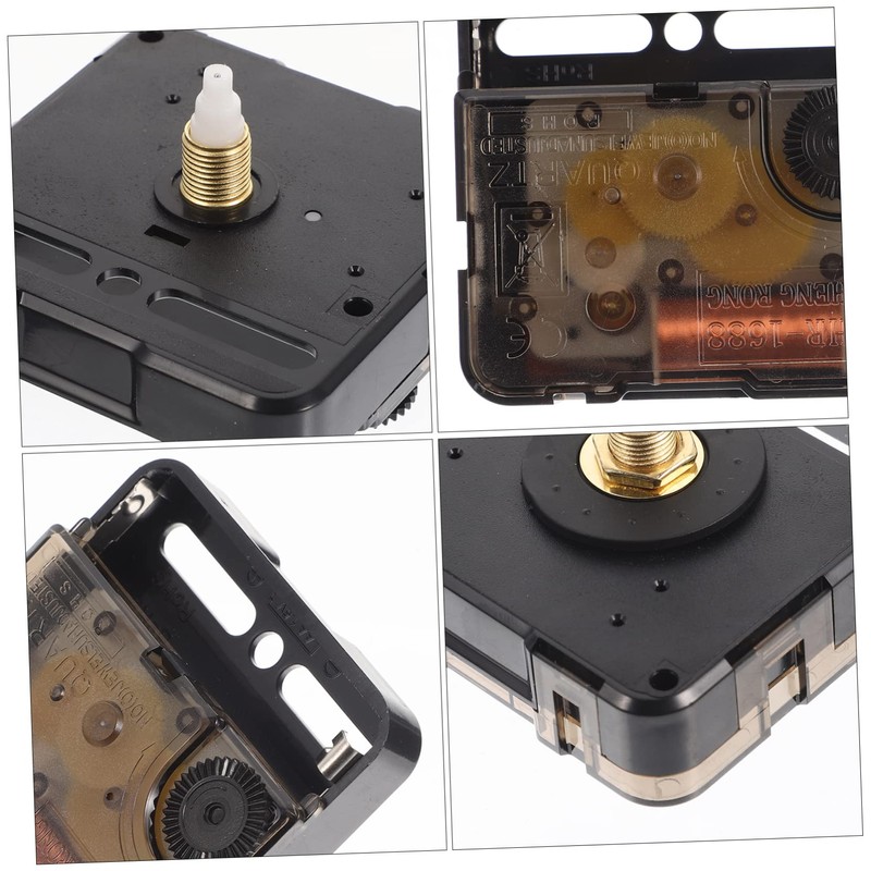 WHAMVOX 1 Set Silent Clock Movement with Classic Metal Hands