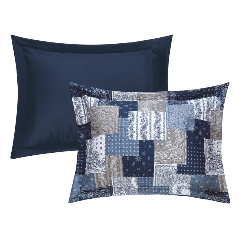 Chic Home BQS11374-AN Eliana 4 Piece Reversible Coverlet Set Embossed
