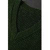 Mens V-Neck Knitted Sweater Vest Solid Plain Sleeveless Pullover Knitwear