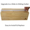 Extra Large Vacuum Sealer Bag Roll Dispenser with Slide Cutter