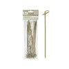 Eco Connection Top Knot Bamboo Skewers - 25CM, Pack of