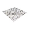 Caspari Berry Branches Paper Cocktail Napkins in White & Silver