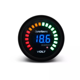 2"OR 52mm Digital Analog LED Electronic Auto Car Voltage Gauge Volt Meter Smoked