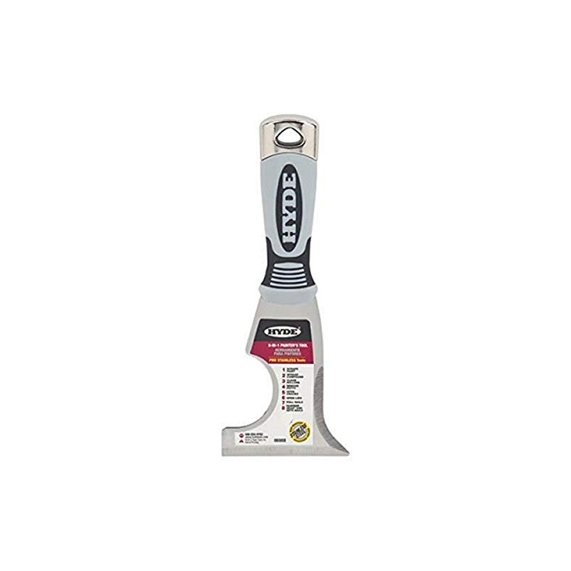 Hyde Tools 06988 Stiff 8-in-1 Multi-Tool, 1 Pack, White