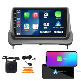Wostoke CarPlay Android Auto Navigation Stereo GPS Radio Reverse Camera Display 9" IPS Touchscreen Headunit Tablet Pad Media Player for Volvo C40 S40 C30 C70 2006-2012, if Applicable Quad Core 2G+64G