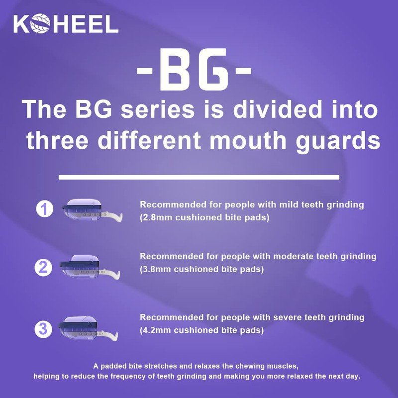 KOHEEL Adjustable Bite Splint for Bruxism, Teeth Grinding Splint, Instant