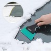 FOSHIO Small Squeegee with 5 Inch Light Blue Rubber Blade