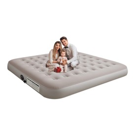 MIYUEXIN Air Mattress Queen with Built in Pump 7" High Comfort Inflatable Mattress Portable Quick Inflatable Blow up Mattress Air Bed for Home, Guest and Outdoor 680lbs Max