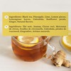 Majestic Tea | Lemon Ginger | Black Tea| Natural ingredients|