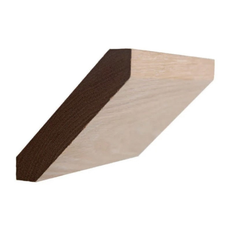EWCR38 Shaker Craftsmen Crown Moulding Trim, 3/4" x 4", Maple,