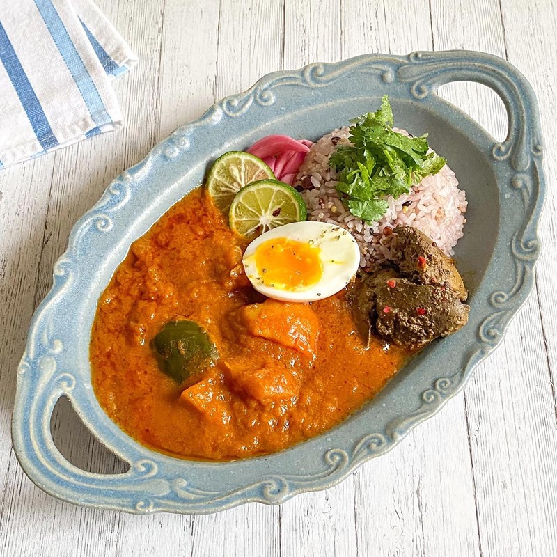 2 Assorted Curry: Beef Curry and Vegetable Curry (Nakato Azabu-Juban