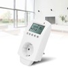 Plug‑in Thermostat LCD Programmable Heating Temperature Controller 16A