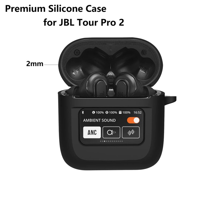 Ziseyoru Case Cover Compatible with JBL Tour Pro 2 Earbuds