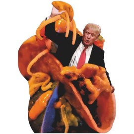 H38287 Taco Trump Meme Cardboard Cutout Standee Standup