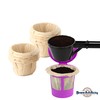 Brew Addicts Coffee Scoop Funnel for Reusable K Cups, Coffee