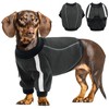 Queenmore Fleece Dog Sweater for Male Dogs, Soft Pullover Dog