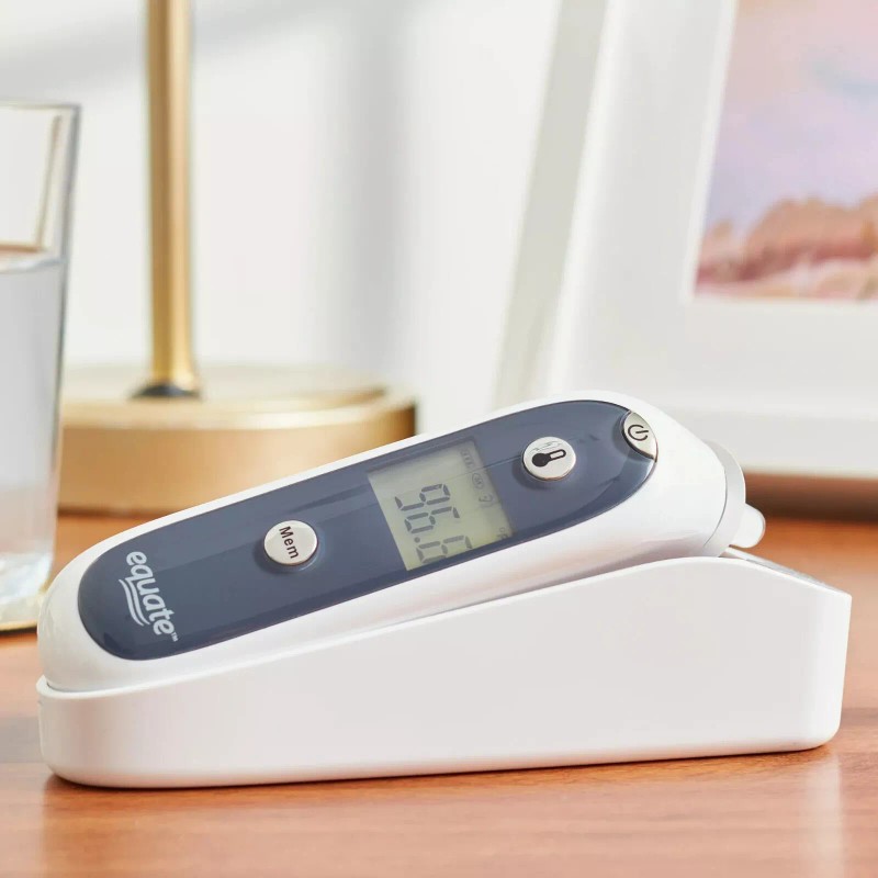 Equate Infrared 1-Second In-Ear Digital Thermometer for Kids & Adults