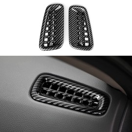 BRMYL Car Air Outlet Vent Cover Trim Decals for 2022 2023 2024 2025 Honda Civic 11th Gen Accessories ABS Carbon Fiber Interior Stickers