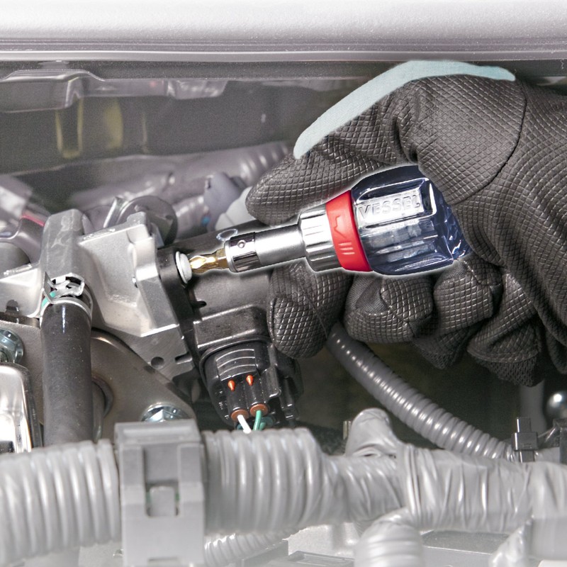 ベッセル(VESSEL) スタビー ラチェットドライバー (フレキシブルシャフト付) TD-6700FX-4