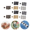 Mini Snap Buttons 100pcs Doll Making Snap Buttons, 5 Colors