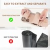 Trash bags, 4 Gallon Trash Bags Drawstring, Colorful & Portable