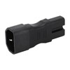 3PCS Comb Power Adapter IEC320 C14 to C15 PVC and