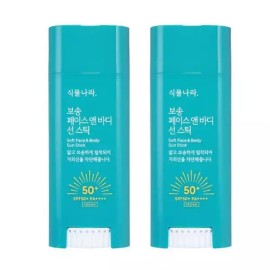 Plant Nation 식물나라 보송 페이스 앤 바디 선스틱 x 2개 Plant Paradise Bosing Face and Body Sun Stick x 2 Pieces
